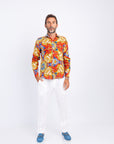 MIDI LINEN SHIRT