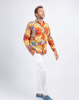 MIDI LINEN SHIRT