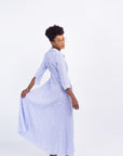 BEATRICE LONG LINEN DRESS