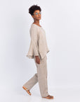 GIPSY LINEN BLUSA