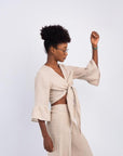 ORNELLA BOLERO LINO MANGA 3/4