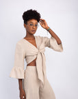 ORNELLA BOLERO LINO MANGA 3/4