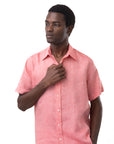 CLASSIC SHORT SLEEVE LINEN SHIRT