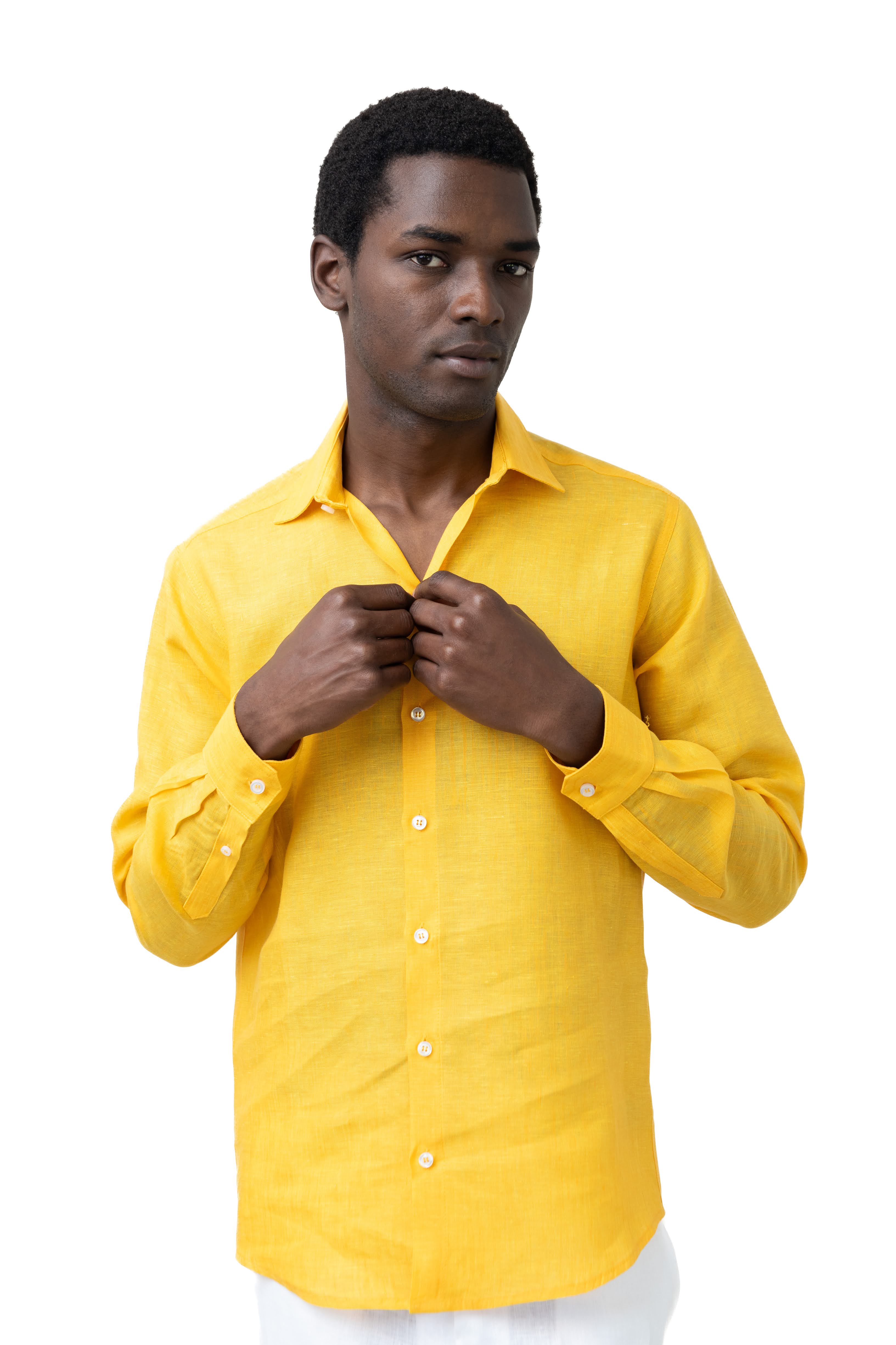 Mens linen shirts long sleeve online
