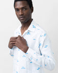 SLIM LINEN SHIRT