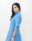 SOFIA MIDI LINEN SHIRT
