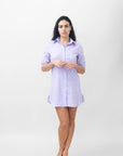 SOFIA MIDI LINEN SHIRT