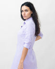 SOFIA MIDI LINEN SHIRT