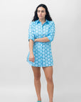 SOFIA MIDI LINEN SHIRT