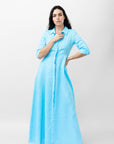 BEATRICE LONG LINEN DRESS