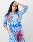 ANTIBES LONG LINEN DRESS