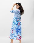 ANTIBES LONG LINEN DRESS