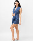 BETTY SHORT LINEN JUMPSUIT