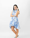 KANT SHORT LINEN DRESS