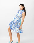 KANT SHORT LINEN DRESS