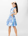 KANT SHORT LINEN DRESS