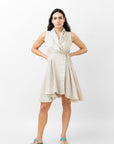 KANT SHORT LINEN DRESS