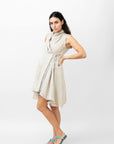 VESTIDO CORTO LINO KANT