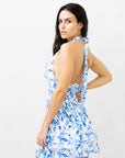 XINA SHORT LINEN DRESS