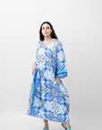 GERMANA LONG 3/4 SLEEVE DRESS