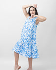 MIKONOS SHORT LINEN DRESS