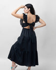 VESTIDO LARGO LINO VICTORIA
