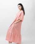 VESTIDO LARGO LINO HYDRA