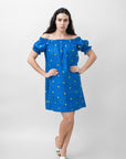SUSANNA SHORT LINEN DRESS