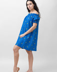 SUSANNA SHORT LINEN DRESS