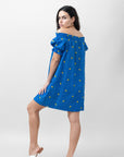 SUSANNA SHORT LINEN DRESS