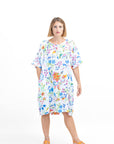 PAOLA MIDI LINEN DRESS