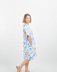 PAOLA MIDI LINEN DRESS