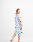 PAOLA MIDI LINEN DRESS