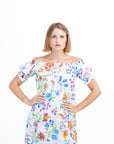SUSANNA SHORT LINEN DRESS