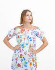 SUSANNA SHORT LINEN DRESS