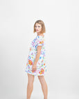 SUSANNA SHORT LINEN DRESS