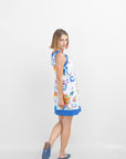 CHARLESTON SHORT LINEN DRESS