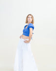 SUSY HALF SLEEVE LINEN BOLERO