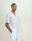 BOWLING LINEN SHIRT