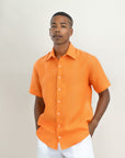 CLASSIC SHORT SLEEVE LINEN SHIRT
