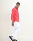 MIDI LINEN SHIRT