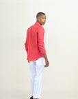 MIDI LINEN SHIRT