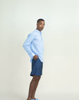 BLUSA KOREAN LINEN SHIRT