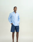 BLUSA KOREAN LINEN SHIRT