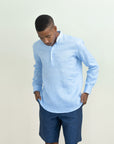 BLUSA KOREAN LINEN SHIRT
