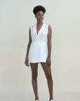 BETTY SHORT LINEN JUMPSUIT