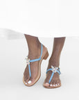 BUTTERFLY HANDMADE HEELED SANDALS