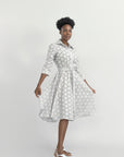 SARIANA MIDI LINEN DRESS