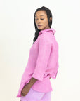 SOFIA MIDI LINEN SHIRT
