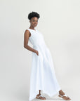 LISA LONG LINEN DRESS